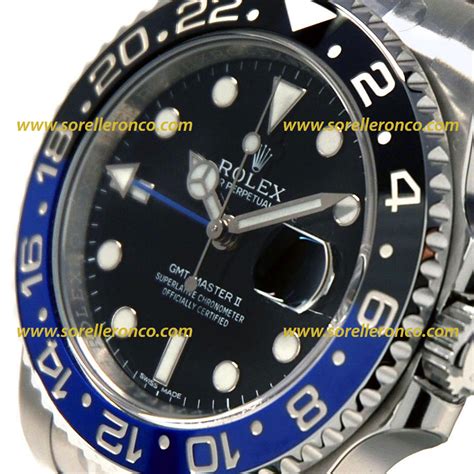 rolex gmt master 2 nero nuovo|rolex gmt time zone.